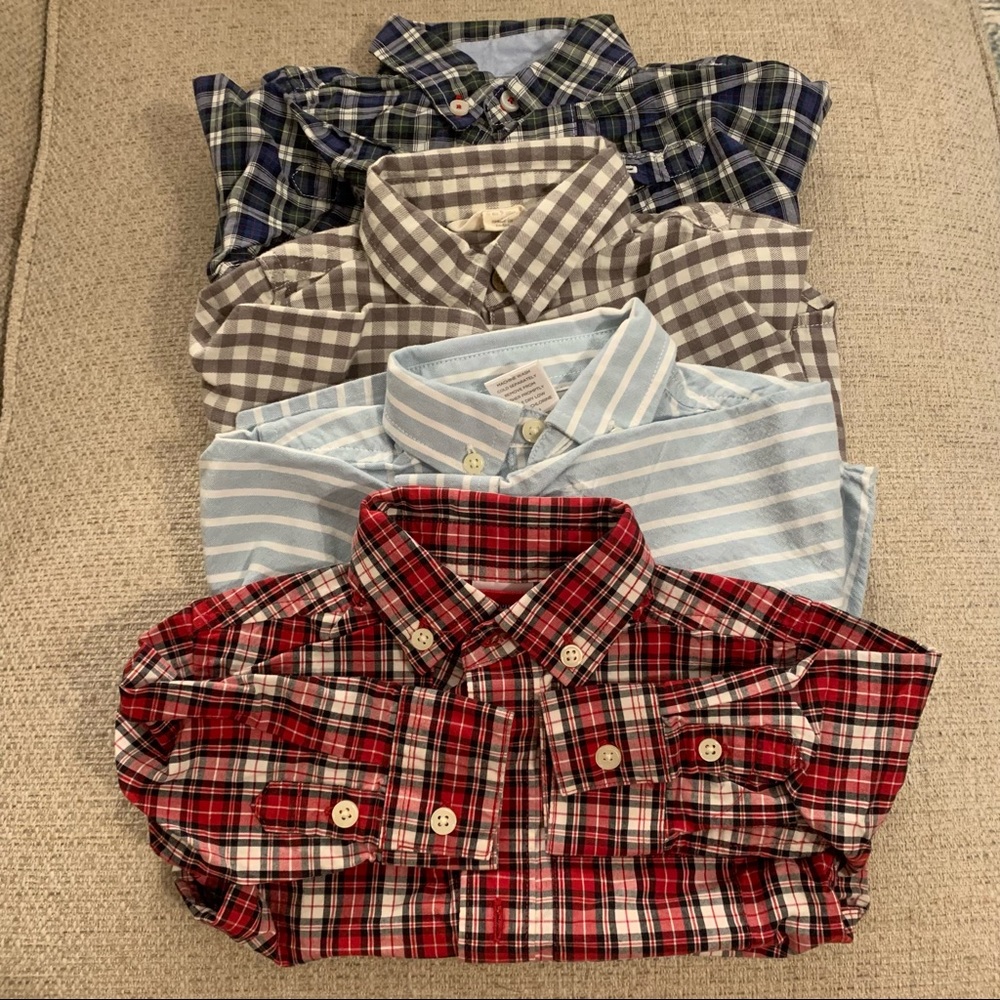 Baby Boys 6-12 Month Dress Shirt Lot